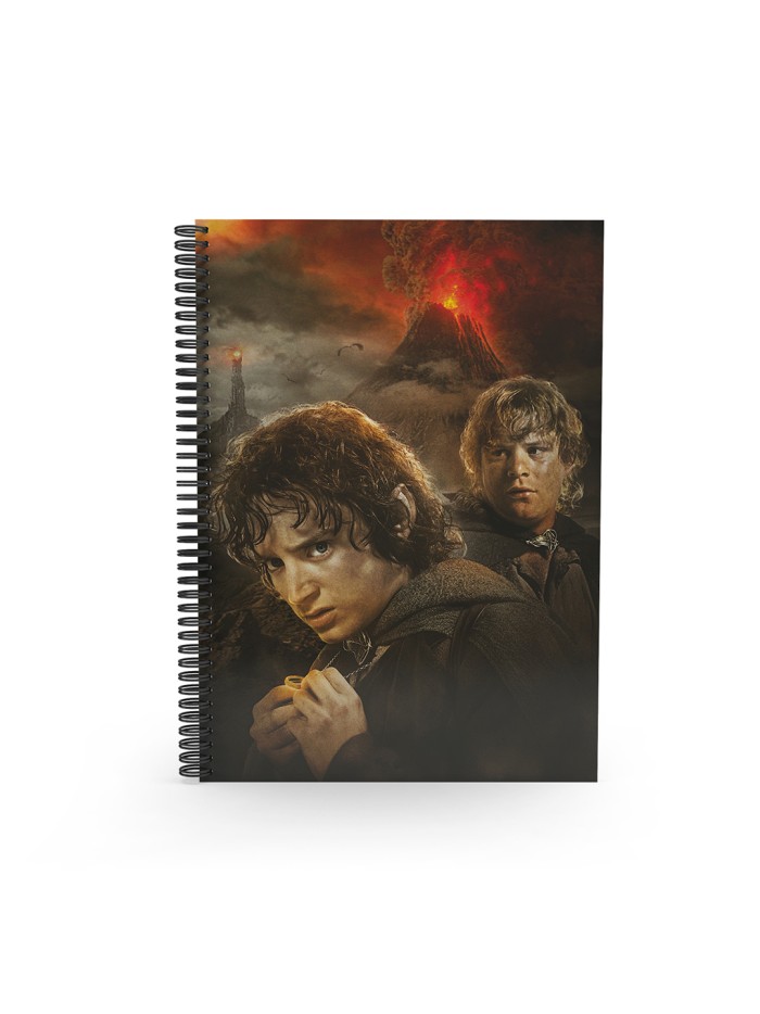 Libreta efecto 3d frodo y sam el señor de los anillos Libreta efecto 3d frodo y sam el señor de los anillos