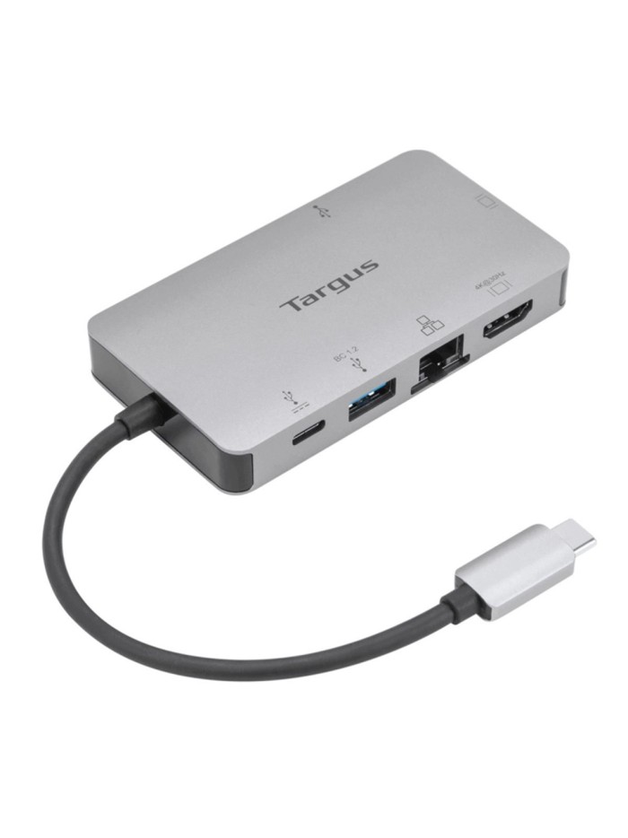 Docking station targus usb tipo c a 1 x hdmi 1 x vga 1 x usb tipo a 1 x usb tipo c plata Docking station targus usb tipo c a 1 x hdmi 1 x vga 1 x usb tipo a 1 x usb tipo c plata