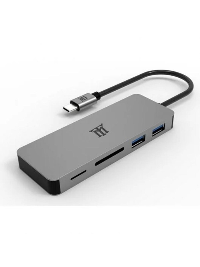 Hub usb tipo c maillon premium 2 x usb 3.2 - 1 x usb tipo c - micro sd - sdxc Hub usb tipo c maillon premium 2 x usb 3.2 - 1 x usb tipo c - micro sd - sdxc