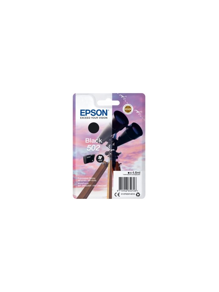Cartucho tinta epson 502 c13t02v14010 negro ink Cartucho tinta epson 502 c13t02v14010 negro ink