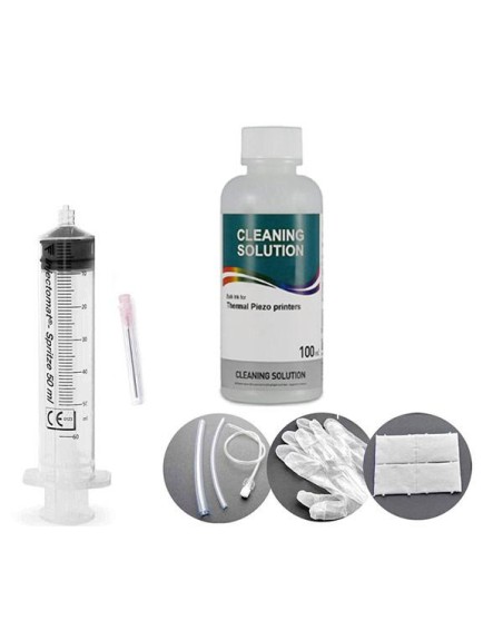 Liquido limpiador universal cabezales de inyeccion de tinta dayma - 100ml