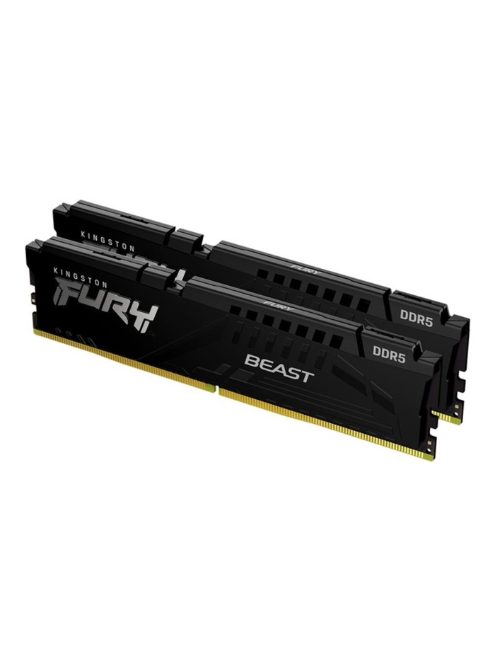 Memoria ram ddr5 64gb 2 x 32gb kingston - 5600 mhz - pc5 - 44800 - fury beast - cl36 - 1.25v Memoria ram ddr5 64gb 2 x 32gb kingston - 5600 mhz - pc5 - 44800 - fury beast - cl36 - 1.25v