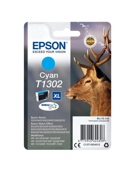Cartucho tinta epson stylus office bx320fw cian