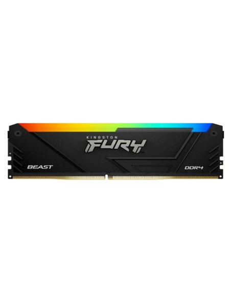 Memoria ram kingston fury beast rgb ddr4 3200mhz 16gb cl17