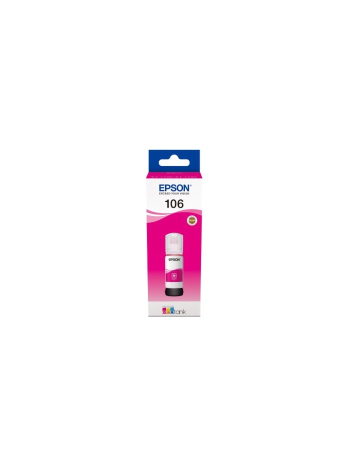Cartucho tinta epson c13t00r340 106 ecotank magenta ink et - 7700 - et - 7750 Cartucho tinta epson c13t00r340 106 ecotank magenta ink et - 7700 - et - 7750