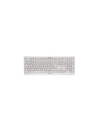 Teclado cherry kc 1000 silencioso usb ultra slim blanco