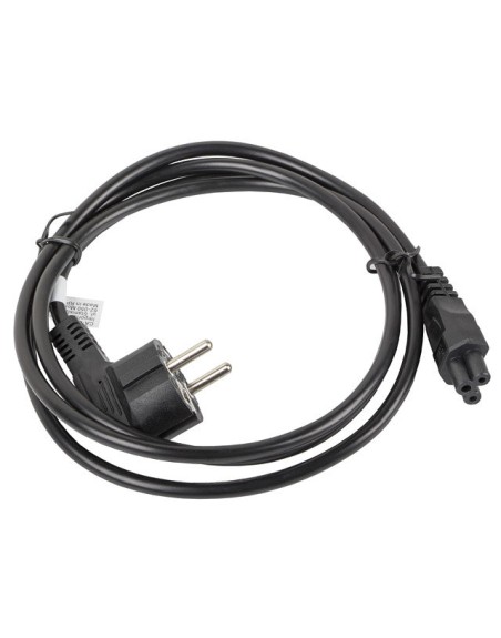 Cable de alimentacion lanberg trebol schuko cee 7 - 7 a iec320 c5 1.8m