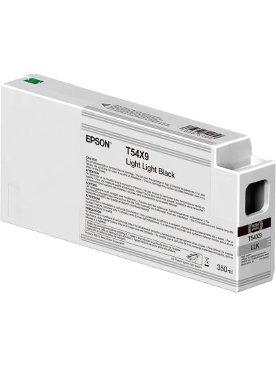 Cartucho tinta epson t54x900 ultrachrome hdx - hd light light black 350ml