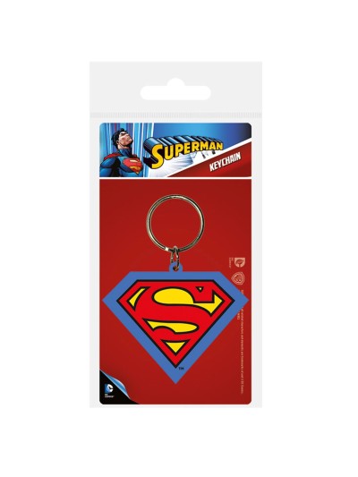 Llavero pyramid dc comics escudo superman