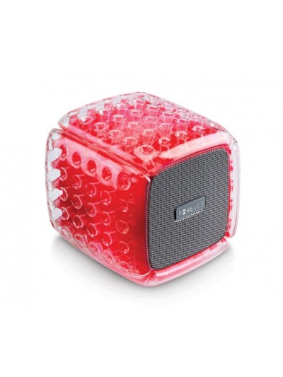 Altavoz bluetooth forever bumpair bs - 700 red color rojo