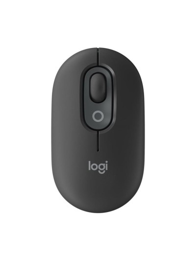 Raton inalambrico logitech pop mouse grafito