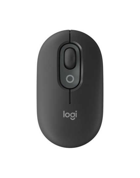 Raton inalambrico logitech pop mouse grafito