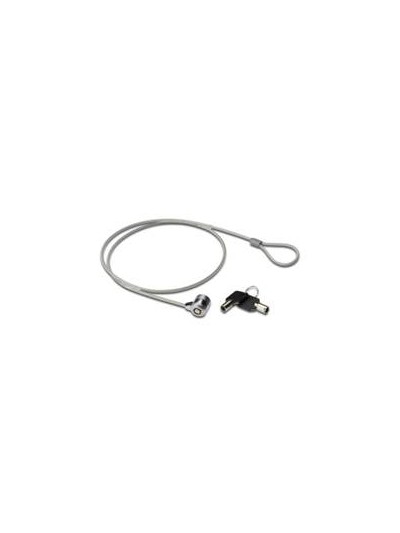 Cable de seguridad ewent cierre kensington (universal) para portatil - 2 llaves - 1.5m