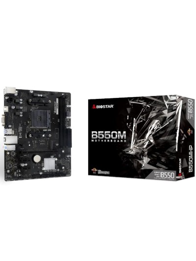 Placa base biostar b550mhp matx am4 - 2x ddr4