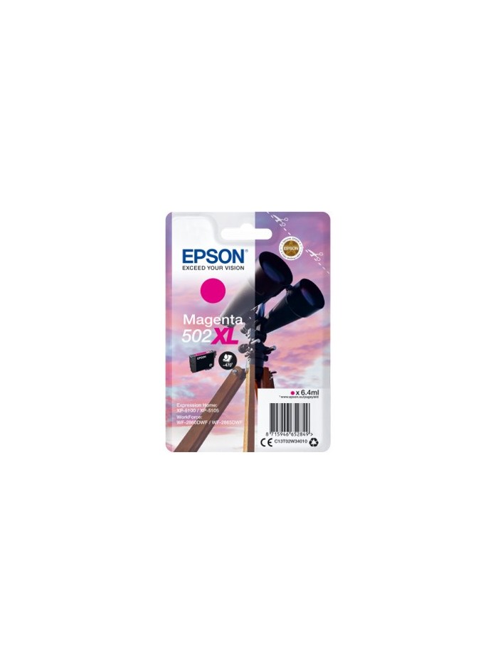 Cartucho tinta epson t02w340 502xl magenta ink Cartucho tinta epson t02w340 502xl magenta ink