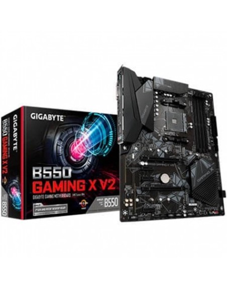 Placa base gigabyte am4 b550 gaming x v2 atx - 4xddr4 - 4xsata6 - 1xusb 3.2 - 2xusb 2.0