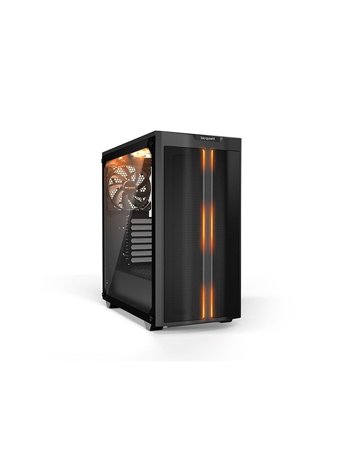 Caja ordenador gaming atx be quiet! pure base 500dx black tira led argb frontal - cristal templado - 3x ventiladores 140mm Caja ordenador gaming atx be quiet! pure base 500dx black tira led argb frontal - cristal templado - 3x ventiladores 140mm