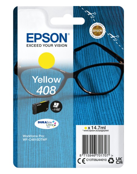 Cartucho tinta epson 408 amarillo durabrite ultra ink