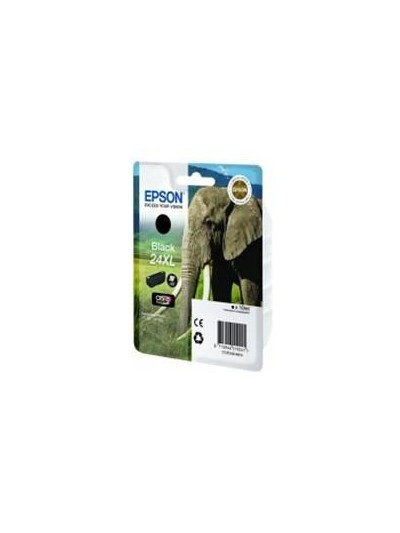 Cartucho tinta epson t243140 negro xl para epson xp - 750 c13t24314010 - elefante
