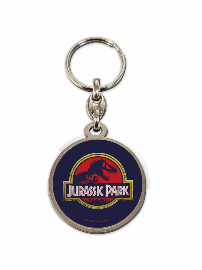 Llavero redondo logo pelicula jurassic park Llavero redondo logo pelicula jurassic park