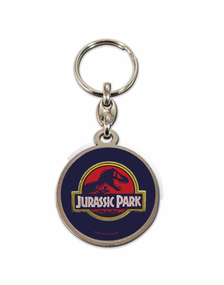 Llavero redondo logo pelicula jurassic park