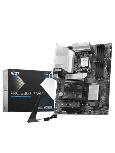 Placa base msi pro b860 - p wifi atx - 4x ddr5 - lga 1851