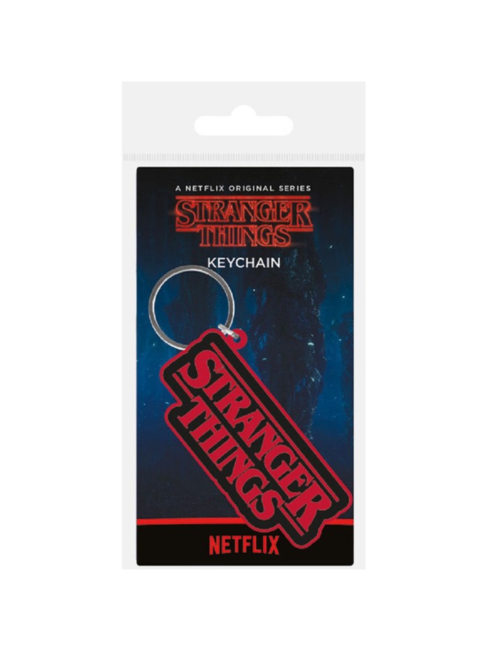 Llavero pyramid stranger things logo Llavero pyramid stranger things logo