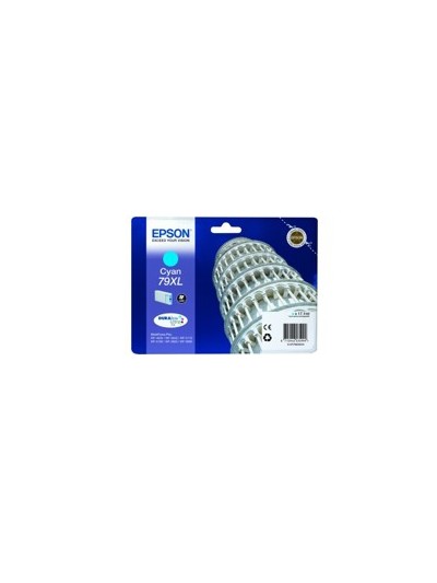 Cartucho tinta epson t790240 cian 79xl wf - 5000(serie) - torre de pisa