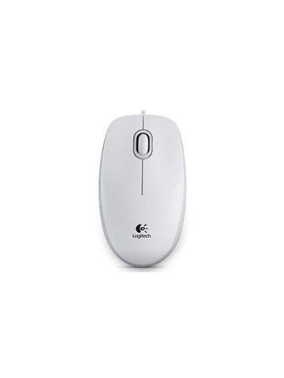 Mouse raton logitech b100 optico usb 2.0 blanco
