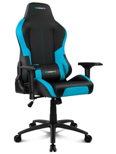 Silla gaming drift dr250 negro - azul