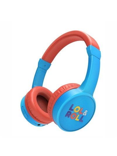 Auriculares micro energy sistem lol&roll pop blue supraural - bt 5.1 - jack 3.5mm - multiplataforma