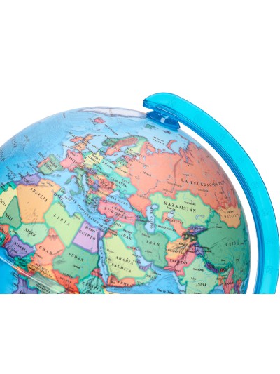 Globo terraqueo liderpapel mapa politico diametro 15 cm