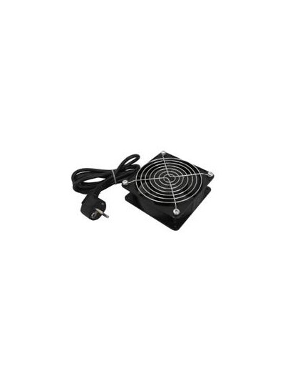 Ventilador para rack wp 220v - 120x120x38mm enchufe eschuko 2m.