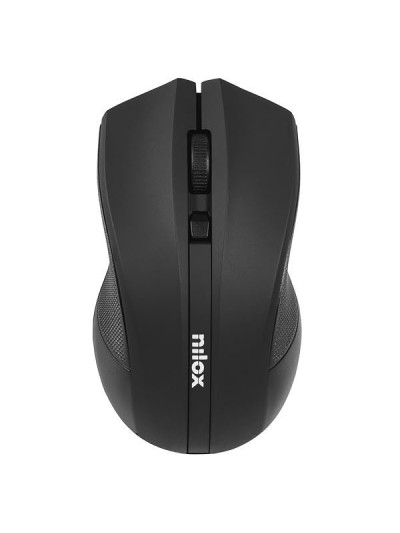 Mouse raton nilox mowi1001 wireless inalambrico 1600 dpi negro