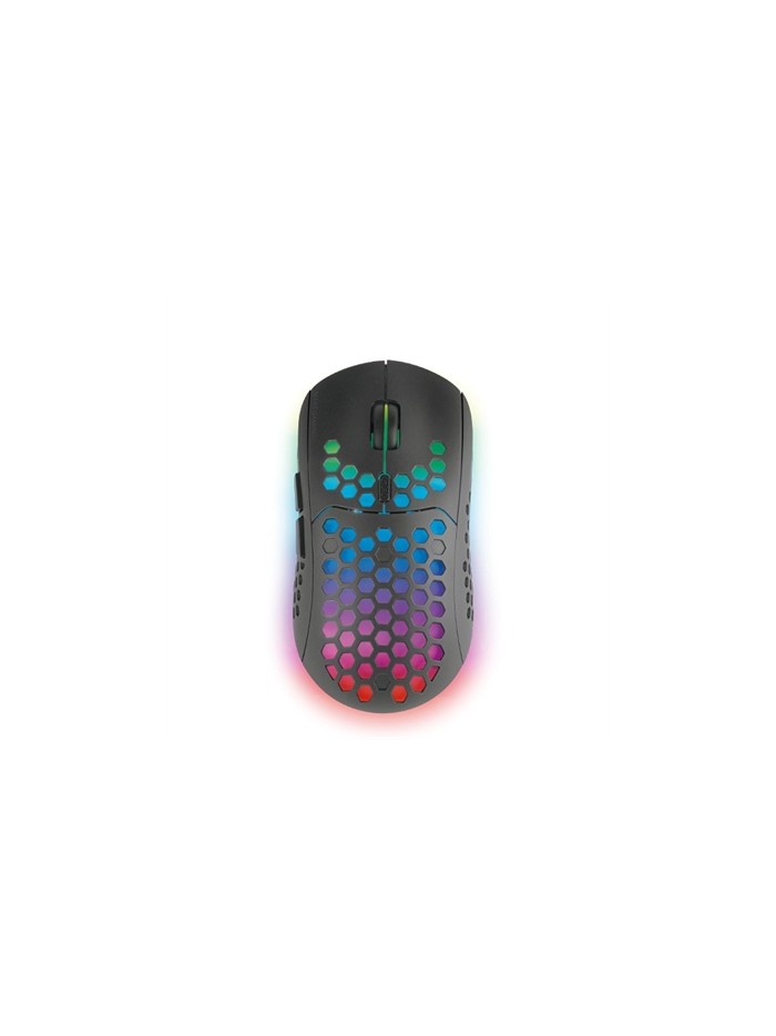 Mouse raton mars gaming wireless inalambrico 6 botones 3200ppp negro Mouse raton mars gaming wireless inalambrico 6 botones 3200ppp negro
