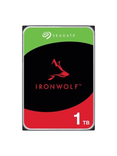 Disco duro interno seagate ironwolf 1tb 3.5 pulgadas sata 6gb - s