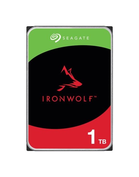 Disco duro interno seagate ironwolf 1tb 3.5 pulgadas sata 6gb - s