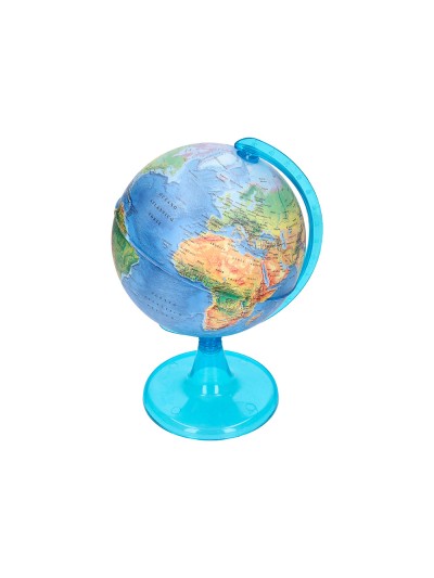 Globo terraqueo liderpapel mapa fisico diametro 15 cm