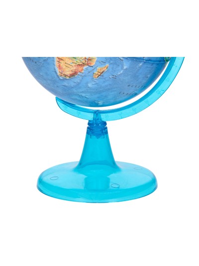 Globo terraqueo liderpapel mapa fisico diametro 15 cm