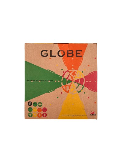 Globo terraqueo liderpapel mapa fisico diametro 15 cm