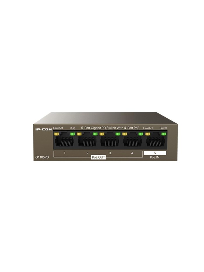 Switch ip - com g1105pd 5 puertos gigabit Switch ip - com g1105pd 5 puertos gigabit