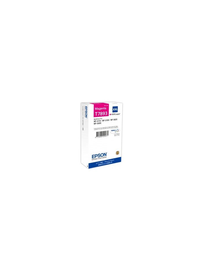 Cartucho tinta epson c13t789340 magenta xxl 4000 paginas Cartucho tinta epson c13t789340 magenta xxl 4000 paginas