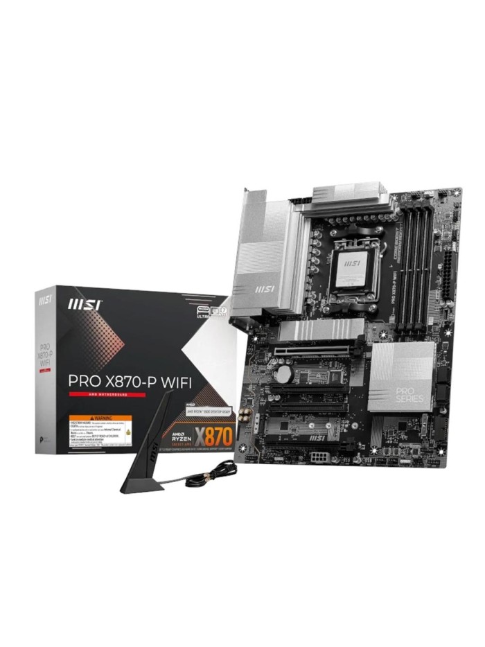 Placa base msi pro x870 - p wifi am5 atx - 4x ddr5 Placa base msi pro x870 - p wifi am5 atx - 4x ddr5