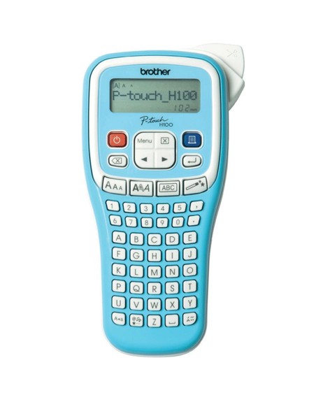 Rotuladora brother pth100lb lcd - 2 lineas - teclado abc