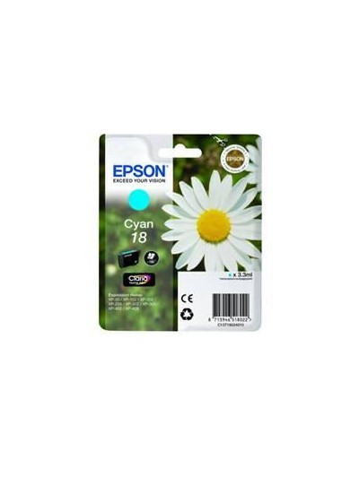 Cartucho tinta epson t180240 cian xp - 102 - 205 - 305 - 405 - 30 - margarita