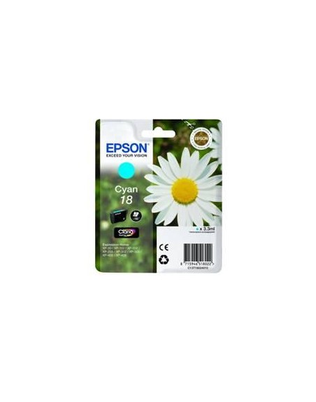Cartucho tinta epson t180240 cian xp - 102 - 205 - 305 - 405 - 30 - margarita