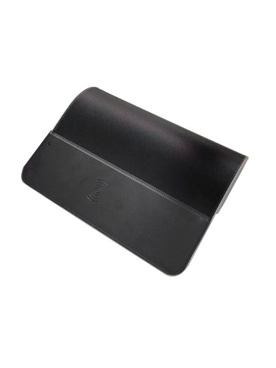 Alfombrilla para raton q-connect gaming con cargador inalambrico e iluminacion rgb color negro 800x300x4 mm