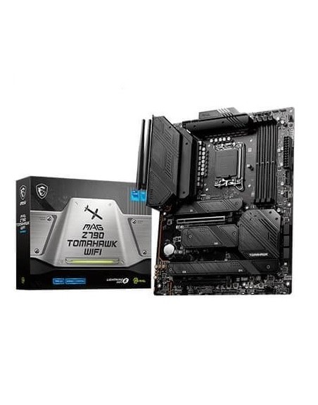 Placa base msi 1700 mag z790 tomahawk wifi atx - 4x ddr5 - 6x sata6 - 8x usb 3.2 911 - 7d91 - 019