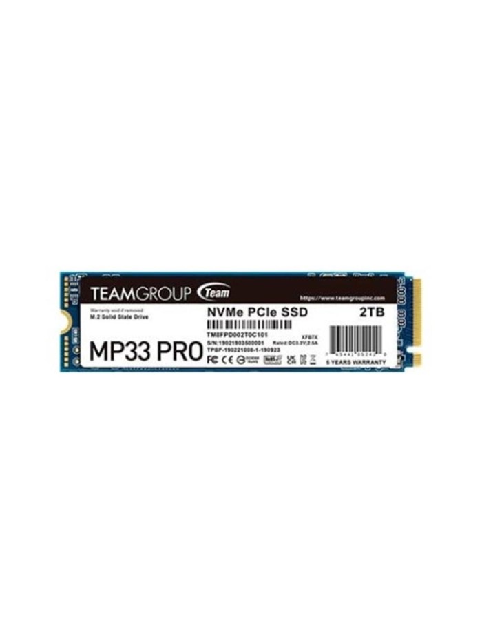 Disco duro interno ssd teamgroup mp33 pro 2tb m.2 pci express 3.0 Disco duro interno ssd teamgroup mp33 pro 2tb m.2 pci express 3.0