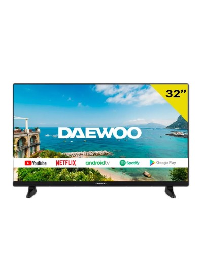 Tv daewoo 32 pulgadas led hd ready - 32dm63ha - android smart tv